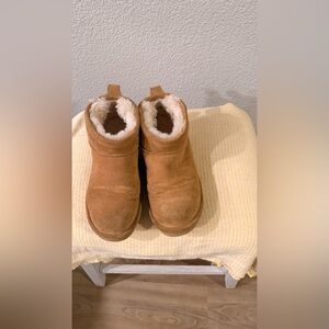 Cozy Tan Kids Shoes